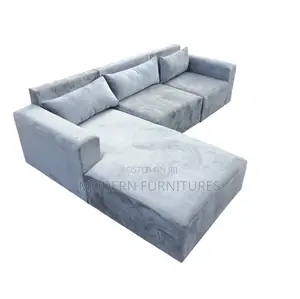 Grey Back Pillow L Sofa