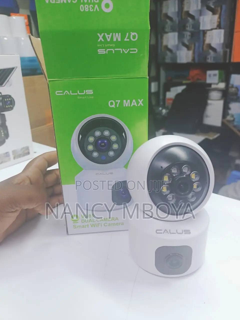Smart Net Wifi Dual Lens CCTV Camera