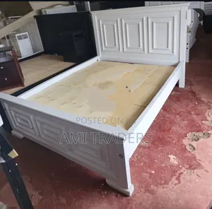 Beds - Classic White Bed 5*6
