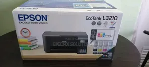 L3210 With Original Epson Ink Bottles Usb Printer