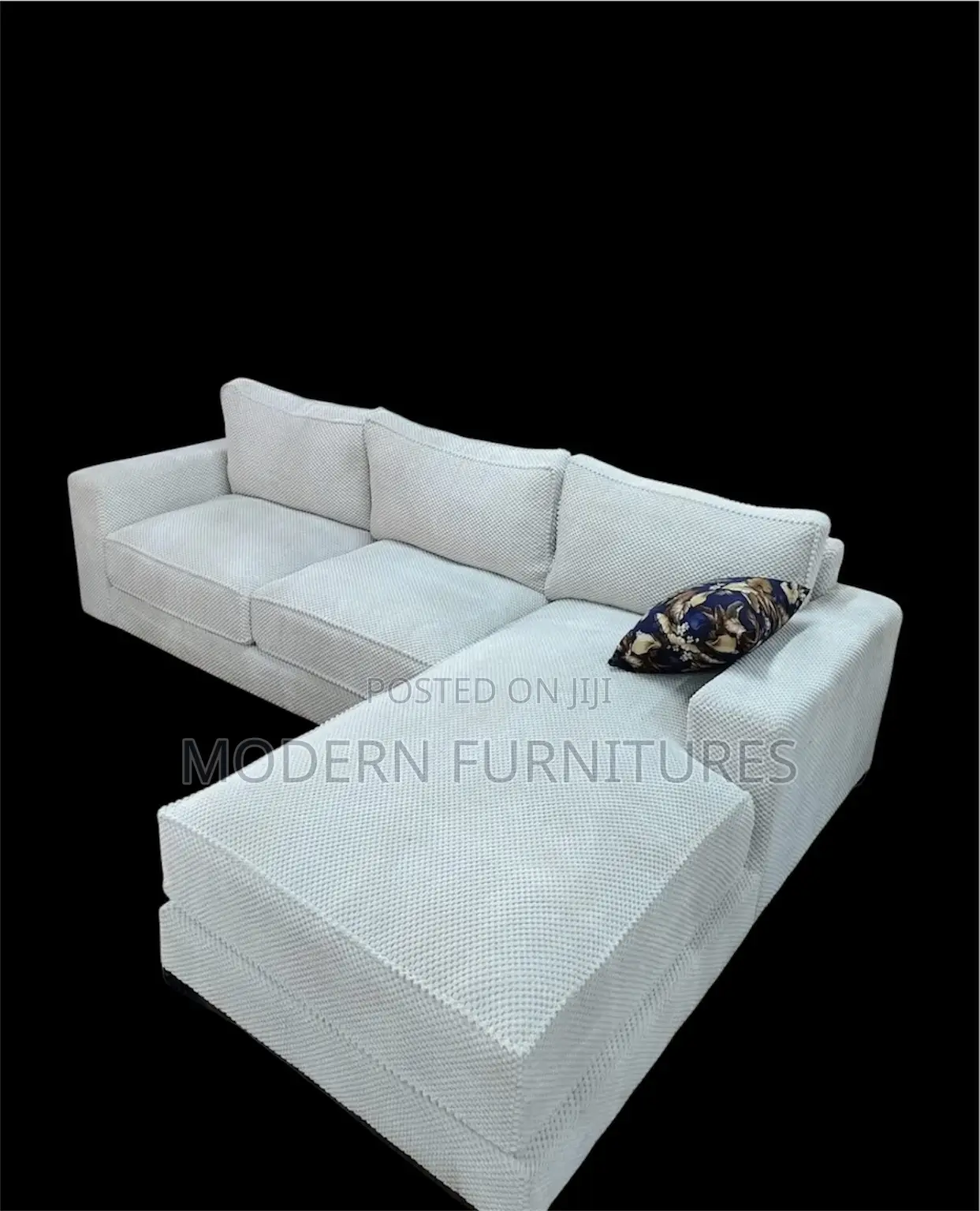 White L Sofa