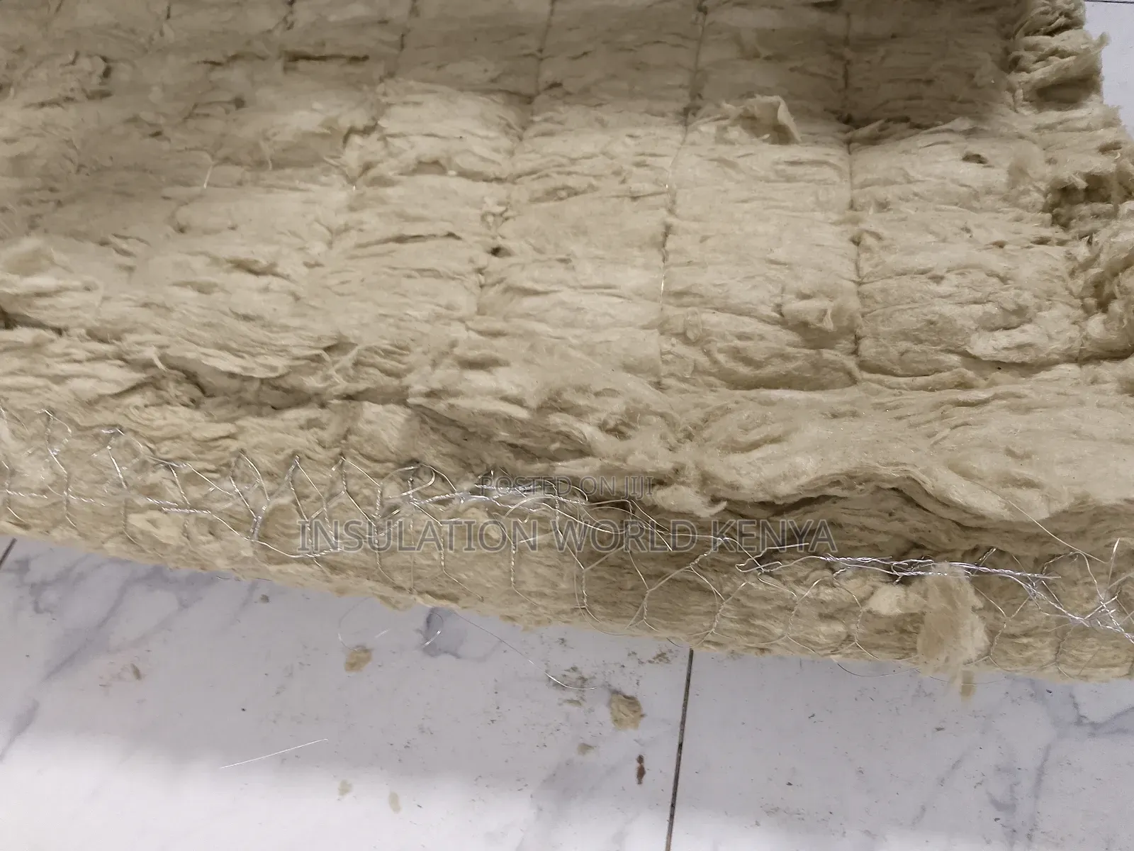 Rockwool Insulation Blanket With Wiremesh 3m×1m×100mm