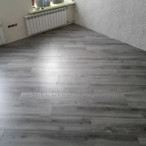 Walnut Finish SPC Click-Lock Flooring