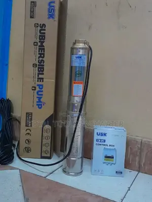 Silver Surface Submersible Water Pump 0.5hp 49m Head
