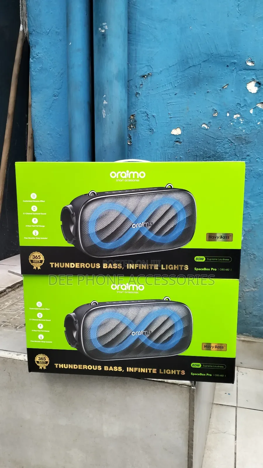 Oraimo Space Box Pro Portable Bluetooth Speaker