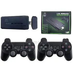Wireless Dual Game Controller Videogame With 1000 Plus Games