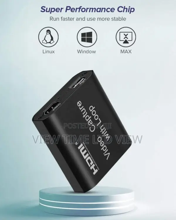 Hdmi Video Capture Device With Loop Out Audio