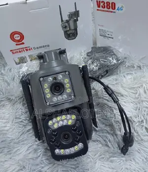 4g Dual Lens Mini PTZ Camera 4mp
