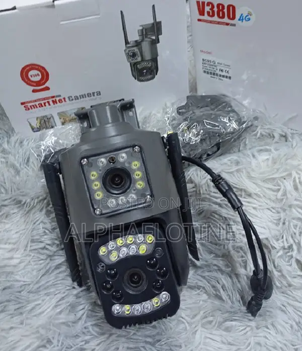 4g Dual Lens Mini PTZ Camera 4mp