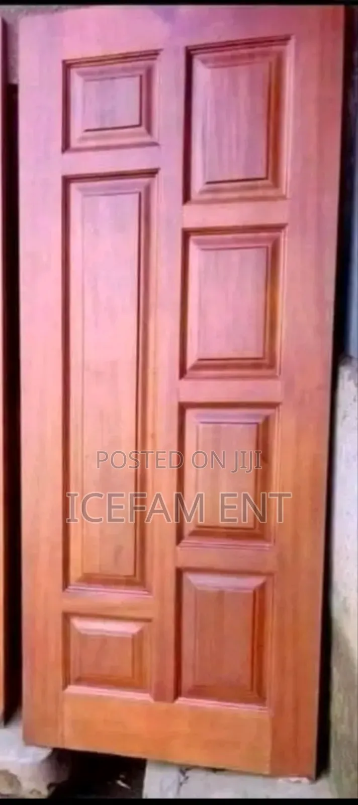 Mahogany Standing Panel Door/Mahogany Door