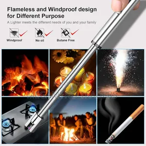 Rechargeable Electric Lighter/Usb Arc BBQ Lighter Wind Proof