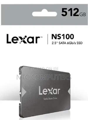 Lexar 512gb Ns100 2.5” Sata (6gb/S) Solid-State Drive, Up