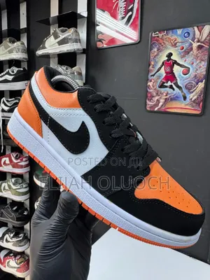 Orange Jordan 1 Psg.Sizes 36__45
