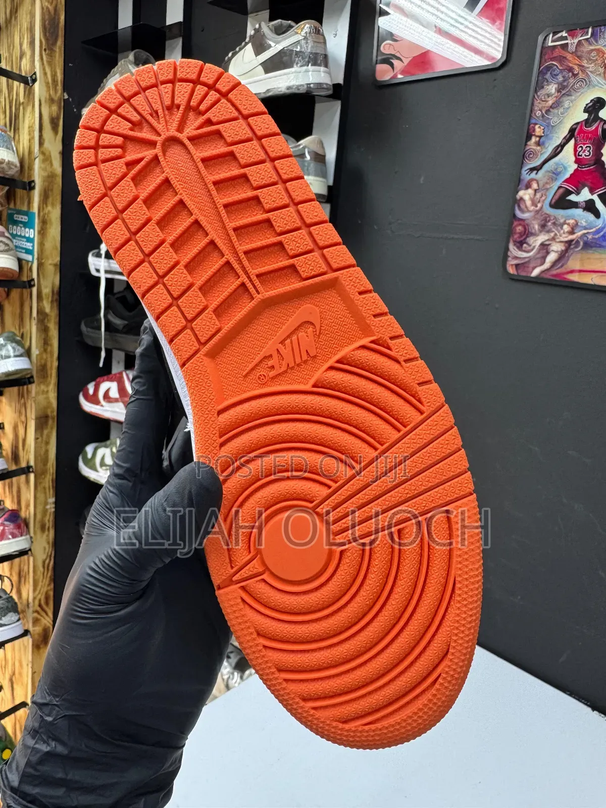 Orange Jordan 1 Psg.Sizes 36__45
