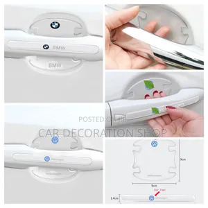 BMW or Volkswagen Clear Door Handle Sticker