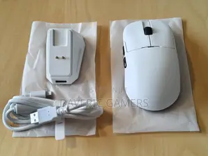 Ajazz Aj159 Pro Gaming Mouse With Charging Dock