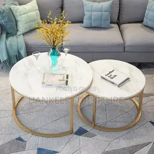 Circular Marble Coffee Table