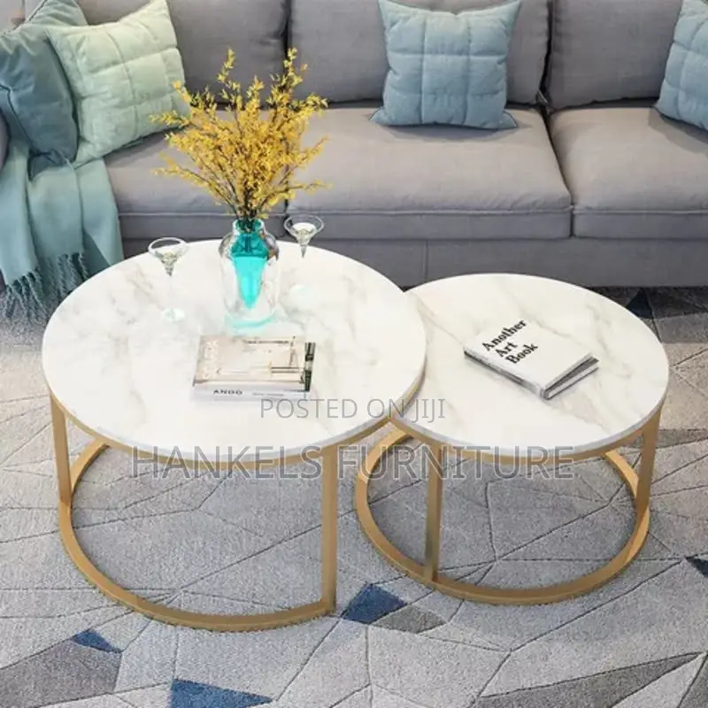 Circular Marble Coffee Table