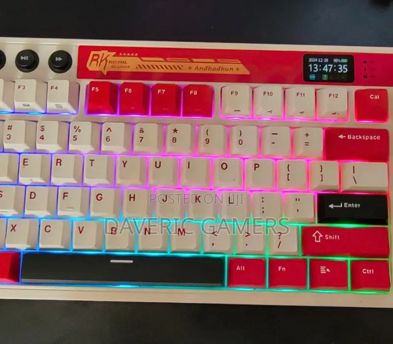 Rk M87 RGB Wireless Mechanical Keyboard