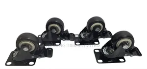 1.5 Inch Castor Wheel With Brake B/W