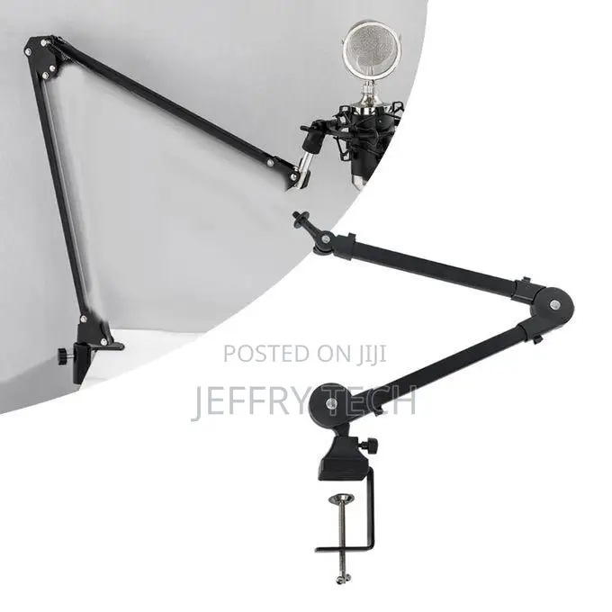 Microphone Arm Mic Stand Desk Mounted Sturdy Universal