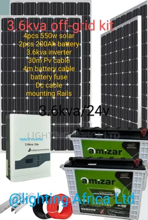 3.6kva Total Off-Grid Solar Kit