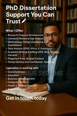 PHD Dissertation Thesis Research Project Writing