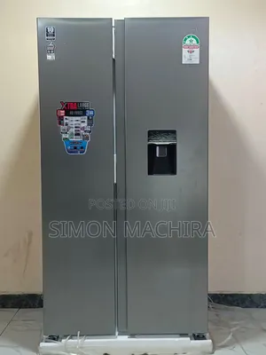 Mika Fridge, 595l, 2 Door Side by Side, No Frost