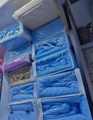 Sky Blue Waterproof Mattress Protectors for Size 4x6 Beds