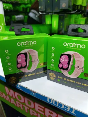 Oraimo Watch 5 Lite 2.01" Hd Ip68 Smart Watch