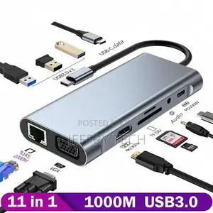 MZX 11 in 1 Docking Station Usb Hub Tipo C Type a Extension
