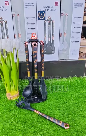 7pc Silicone Spoon Set 
Loose