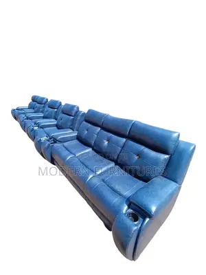 Luxurious 7 Seater Semi-recliner Sofa