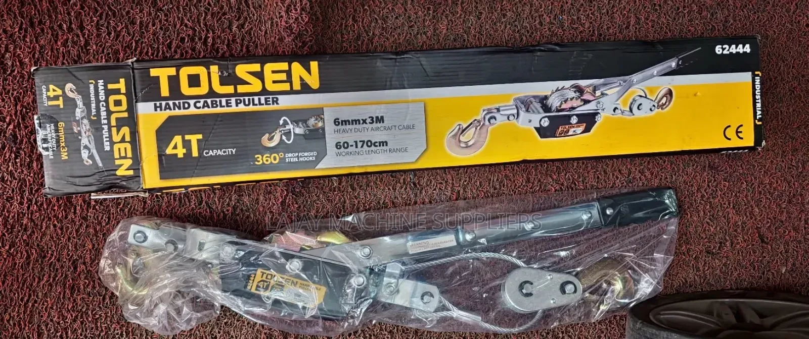Tolsen 4t Hand Cable