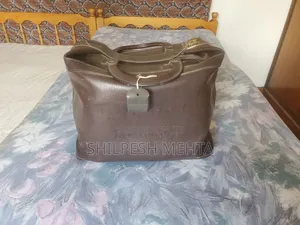Leather Hand Luggage Bag