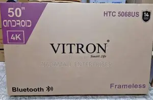 Vitron Smart Tv 50 Inches With Bluetooth
