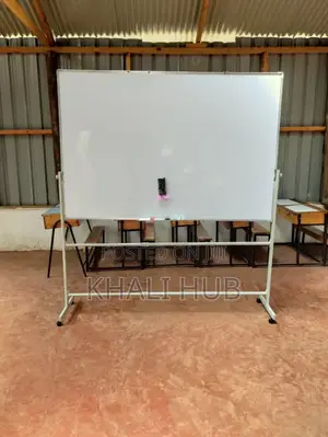 Alba Rado Rotating White Board on Wheels Double Sided