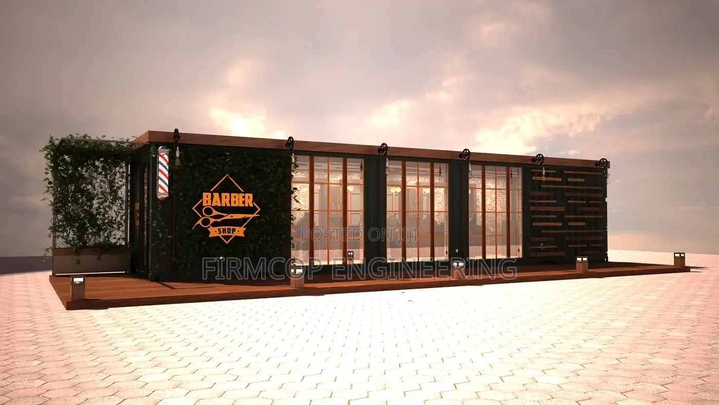 40ft Mobile Container Barber Shop