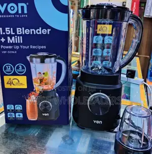 *Von 2 In 1 Blender 500w