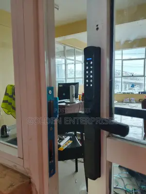 Office Aluminum Door Intelligent Biometric Door Lock
