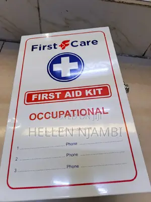 First Aid Occupational Kit With Metallic Lockable Box