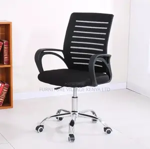Office Chair: Mesh Office Chair With Fixed Strong Backrest