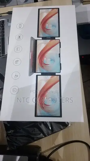 Portable Triple Monitors Screen