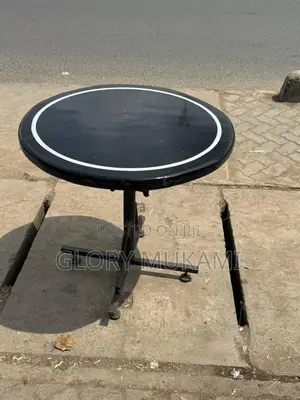 Black Marble Restaurant And Bar Round Table