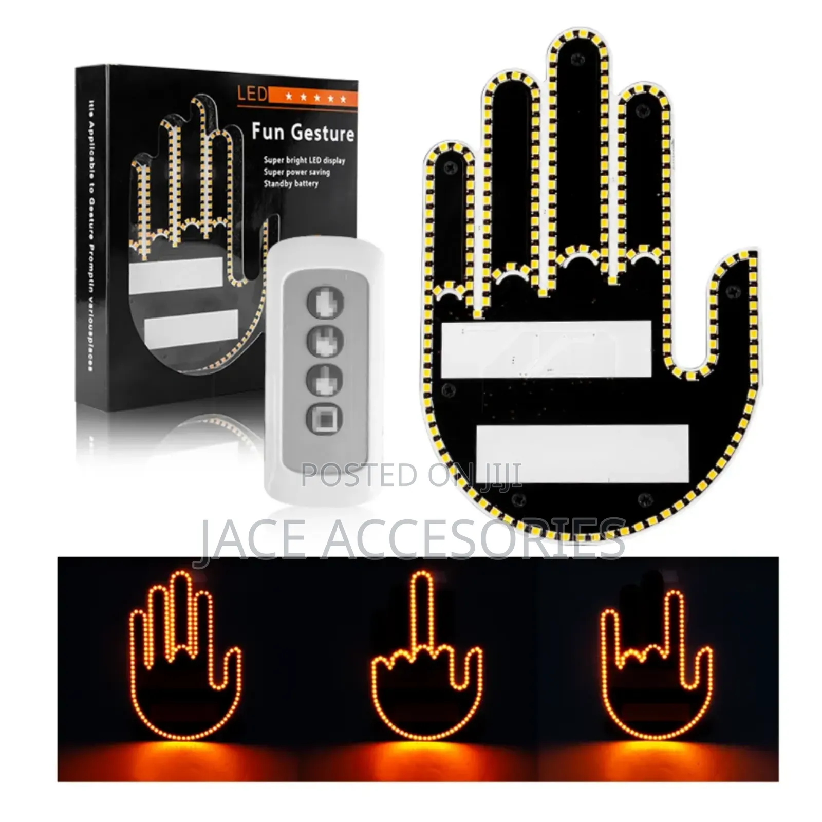 Multifunction Car Gesture Sighns