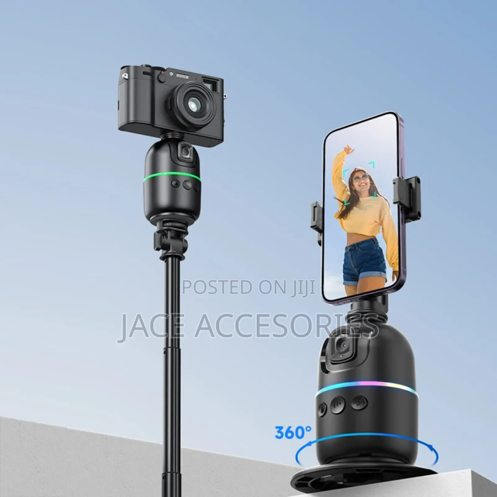 Face Tracking Phone Holder Tripod