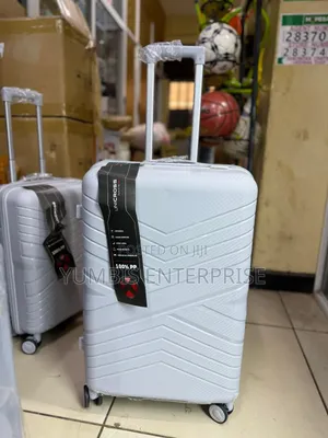 Rubber Unbreakable Suitcase in 1 Pc Medium Colors Grey