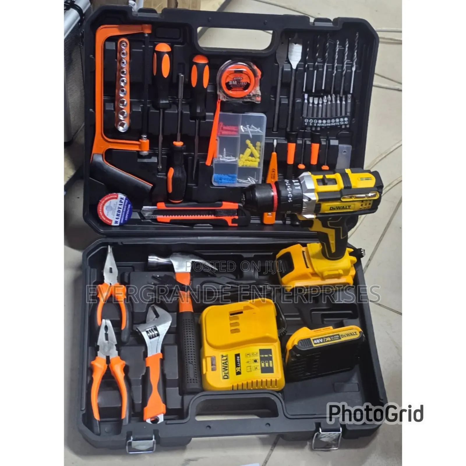 Dewalt 36v Cordless Toolkit 
Metallic Head