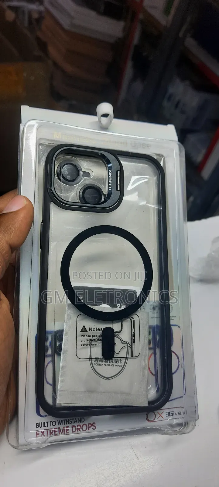iPhone Magsafe Backcase Available.