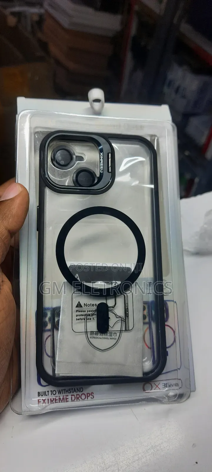 iPhone Magsafe Backcase Available.
